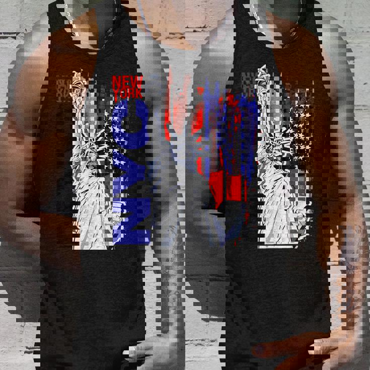 Nyc ニューヨーク市自由の女神 アメリカ国旗 タンクトップ 彼への贈り物