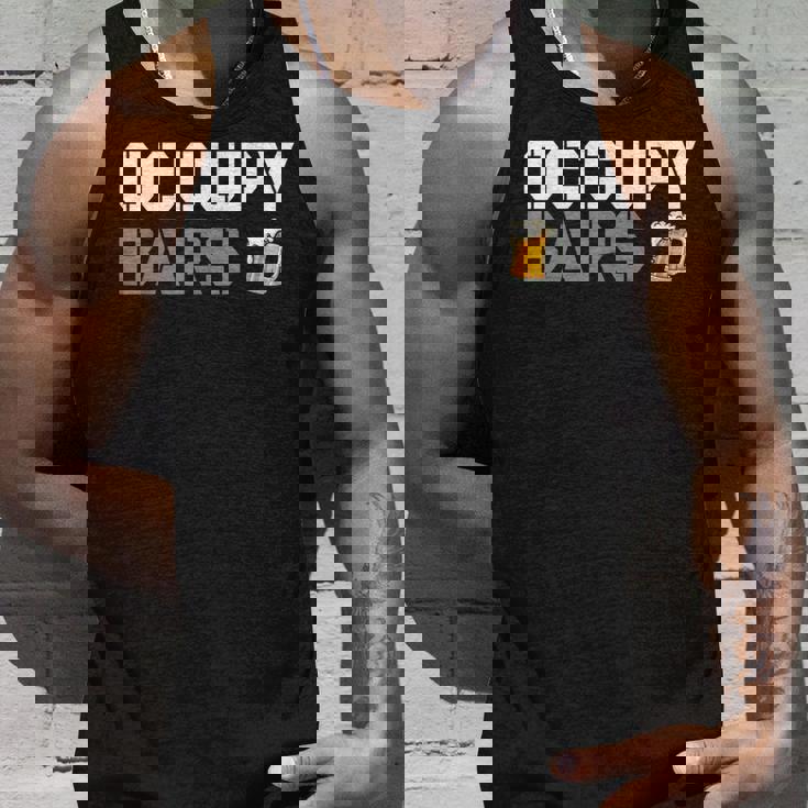 Occupy Bars pace Parody Of Occupy Mars タンクトップ 彼への贈り物