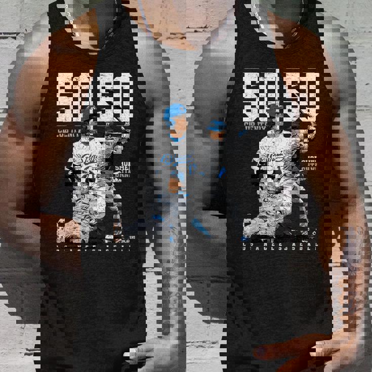 Ohtani Historic 50-50 Club Entryhohei Ohtani Mlbpa タンクトップ 彼への贈り物