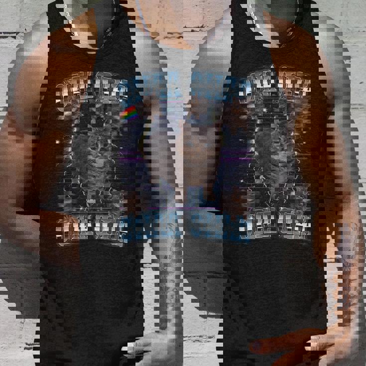 Oiia Oiia Cat スピニング キャット ミーム ファニー トレンディ キャット 長袖tシャツ タンクトップ 彼への贈り物