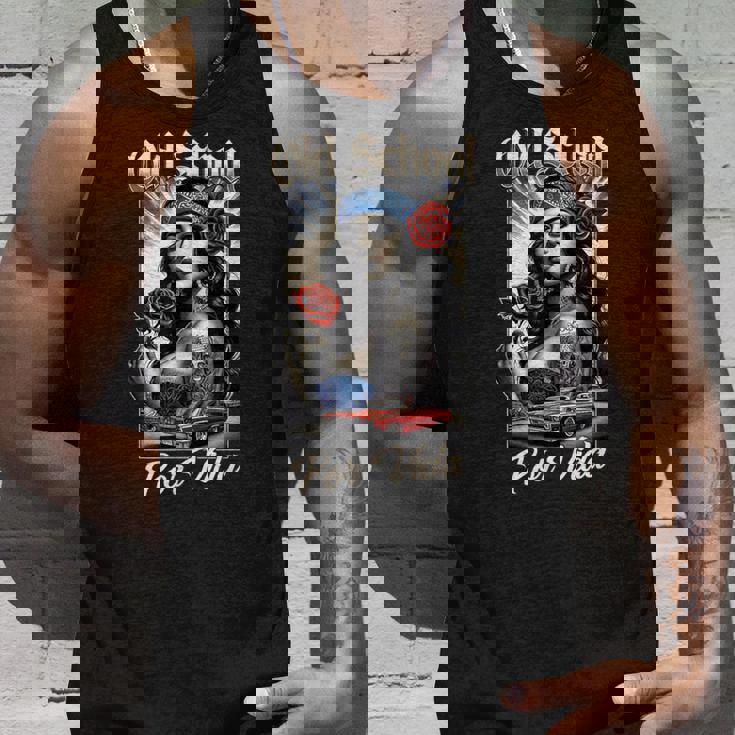 Oldchool Porida ローライダー チカーノ チョロアート Usa タンクトップ 彼への贈り物