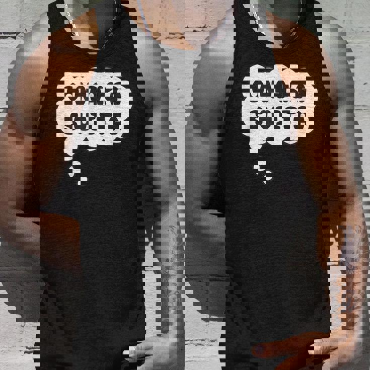 Onakauita《おなかすいた》お腹空いた【英語 文字】ポップ かわいい 面白い デザイン タンクトップ 彼への贈り物