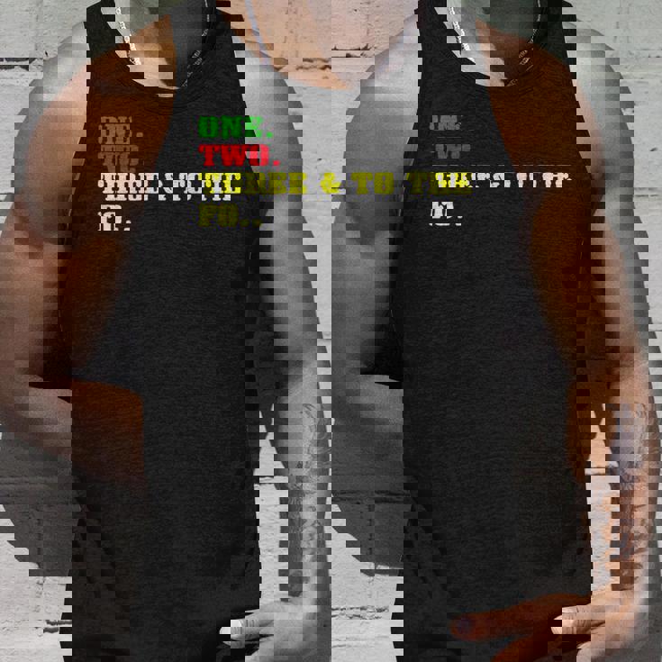 One Two Three And To The Fo オールドスクール ラッパー ヒップホップ タンクトップ 彼への贈り物