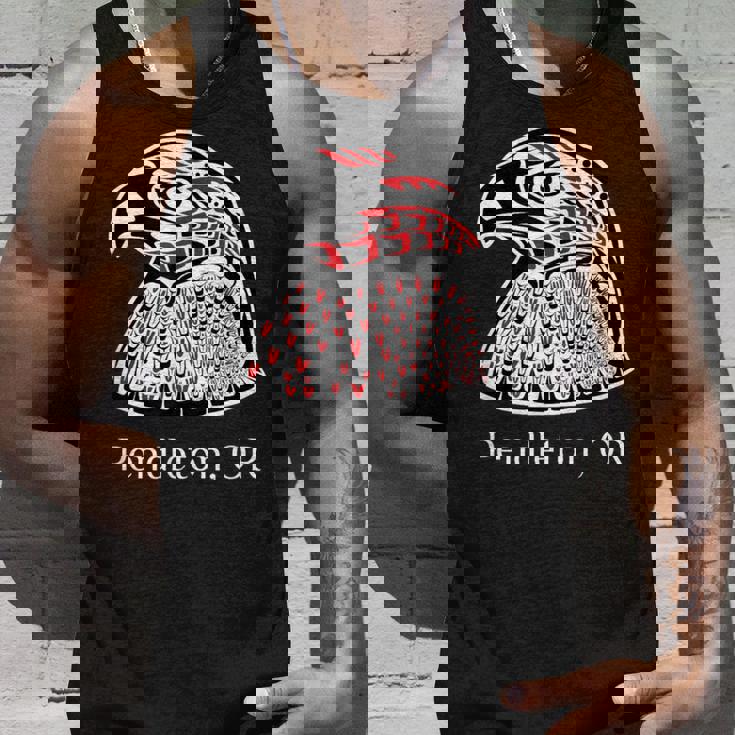 Pacific Nw ネイティブアメリカン インディアン イーグル ペンドルトン Or タンクトップ 彼への贈り物