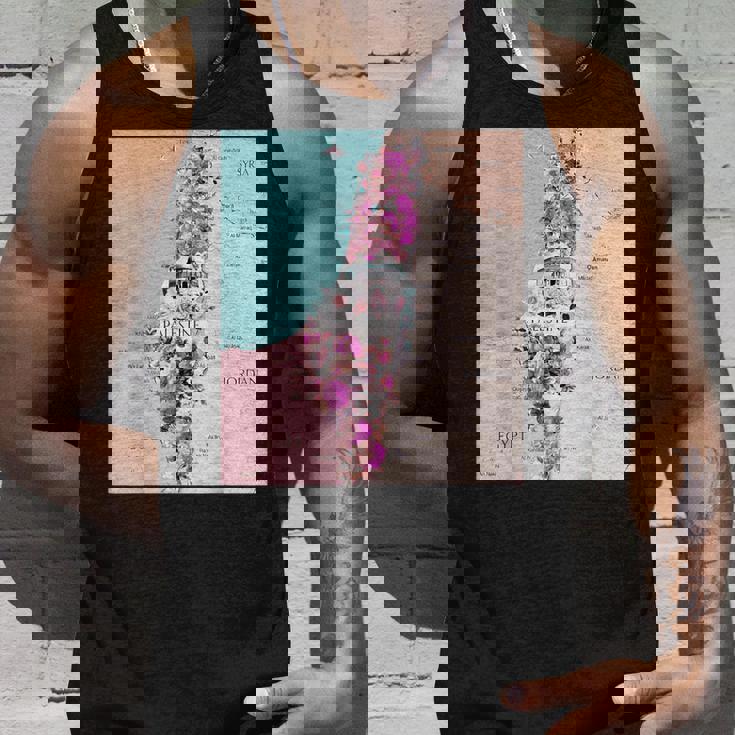 Palestine Map Palestinians Map タンクトップ 彼への贈り物