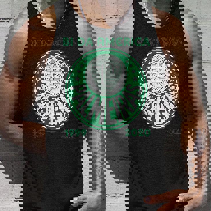 Palmeiras Bi America ブラジル サッカーtシャツ タンクトップ 彼への贈り物