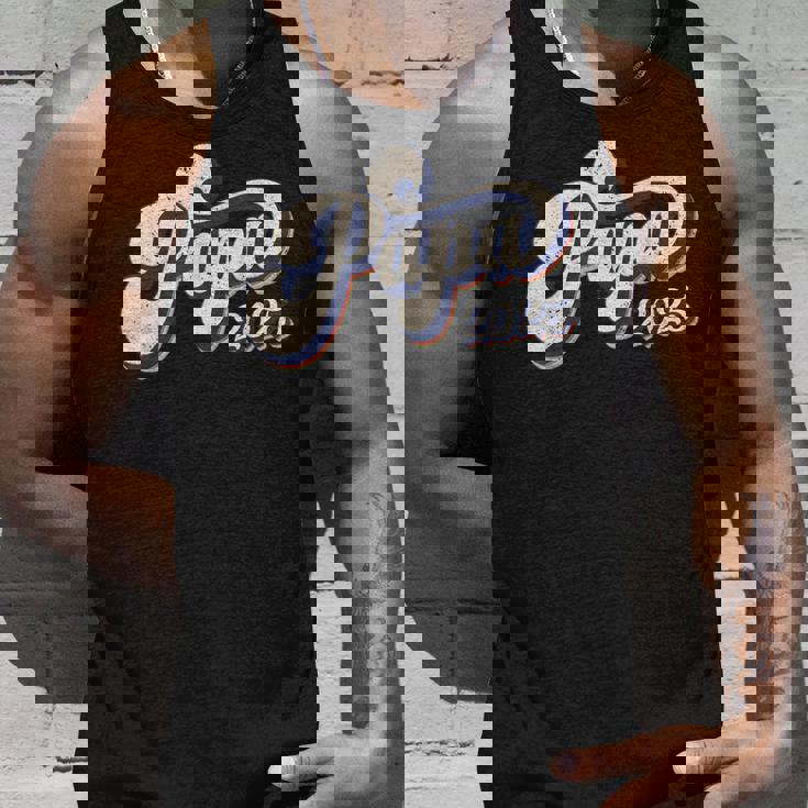 Papa 2025 初めての父の日 父性 新しいパパ タンクトップ 彼への贈り物