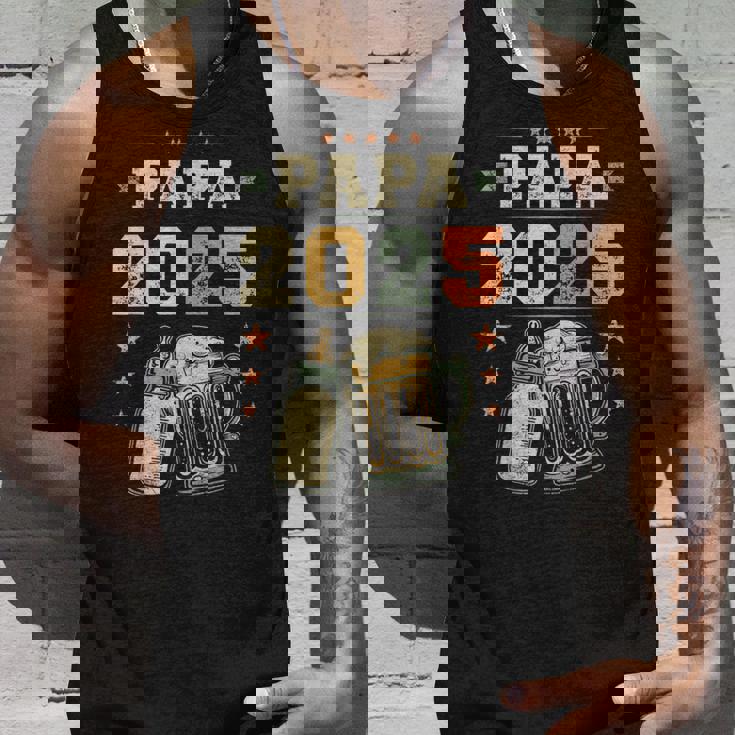 Papa 2025 年生 新しいパパ 若いパパ 初めてのパパ タンクトップ 彼への贈り物