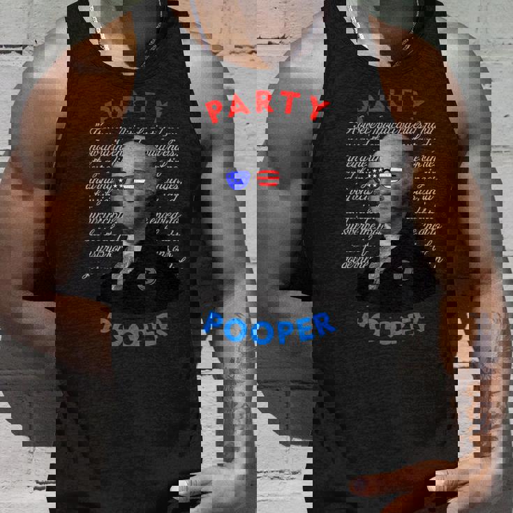 Party Pooper 面白い独立無党派投票者 7月4日 タンクトップ 彼への贈り物