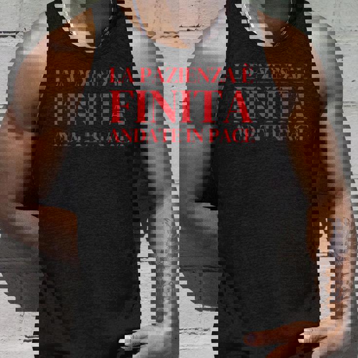 Patience Is Over Go In Peace タンクトップ 彼への贈り物