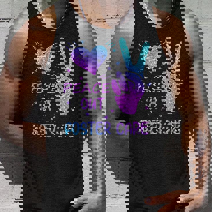 Peace Out フォスターケア 養子縁組 ごっちゃの日 2023 タンクトップ 彼への贈り物