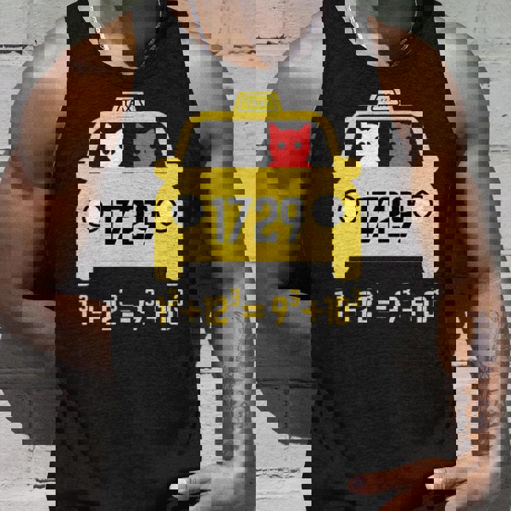 Penredpen タクシーキャット、ラマヌジャンタクシータクシー番号 1729 タンクトップ 彼への贈り物