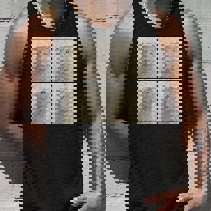 Photobooth おもしろ動物ネズミヴィンテージ自撮り写真撮影 タンクトップ 彼への贈り物