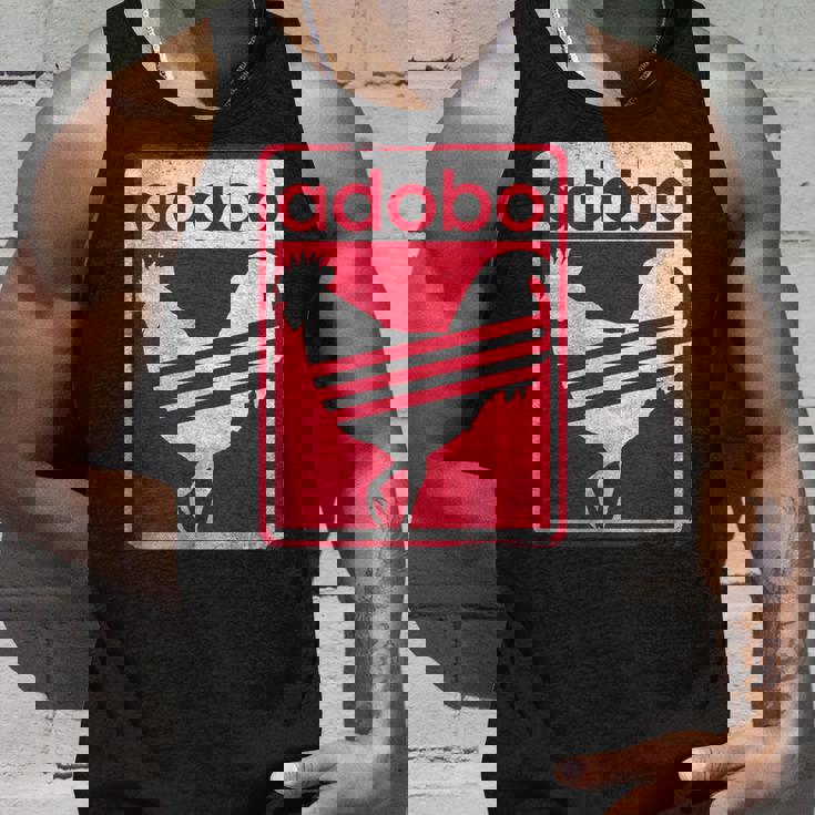 Pinoy シャツ ダメージ加工 チキン Adobo フィリピンシャツ タンクトップ 彼への贈り物