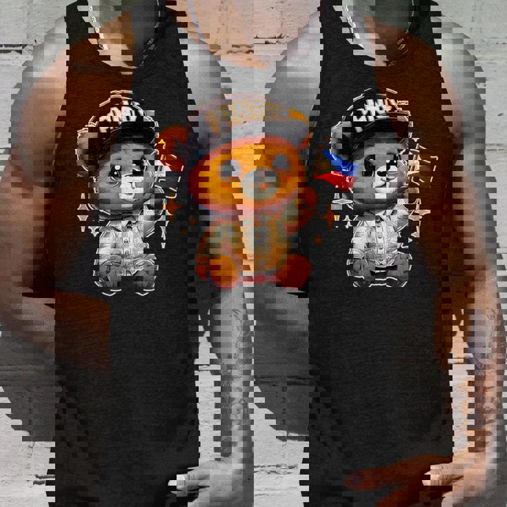 Pinoy バロン フィリピン国旗 フィリピンテディベア タンクトップ 彼への贈り物