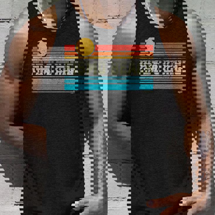 Pismo Beach ピズモビーチ カリフォルニア レトロ サンセット サーフ トリップ ラブ サーフィン タンクトップ 彼への贈り物