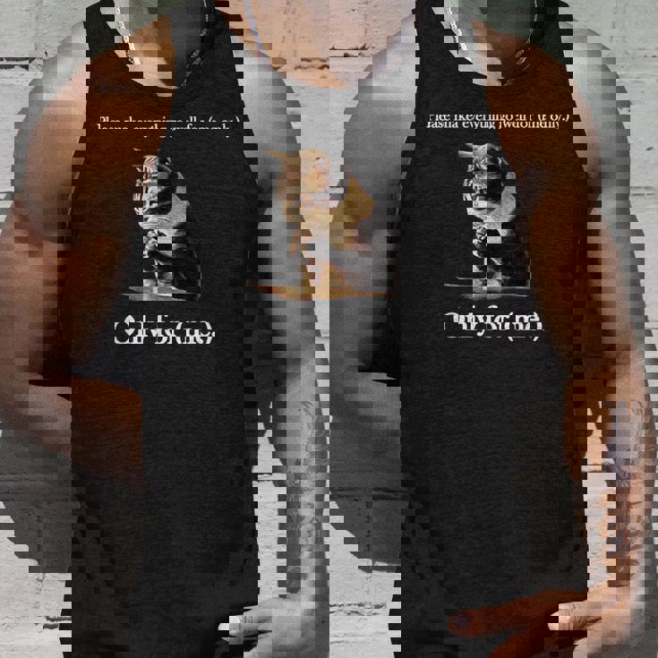 Please Make Everything Go Well For 私だけ 猫の言葉 タンクトップ 彼への贈り物