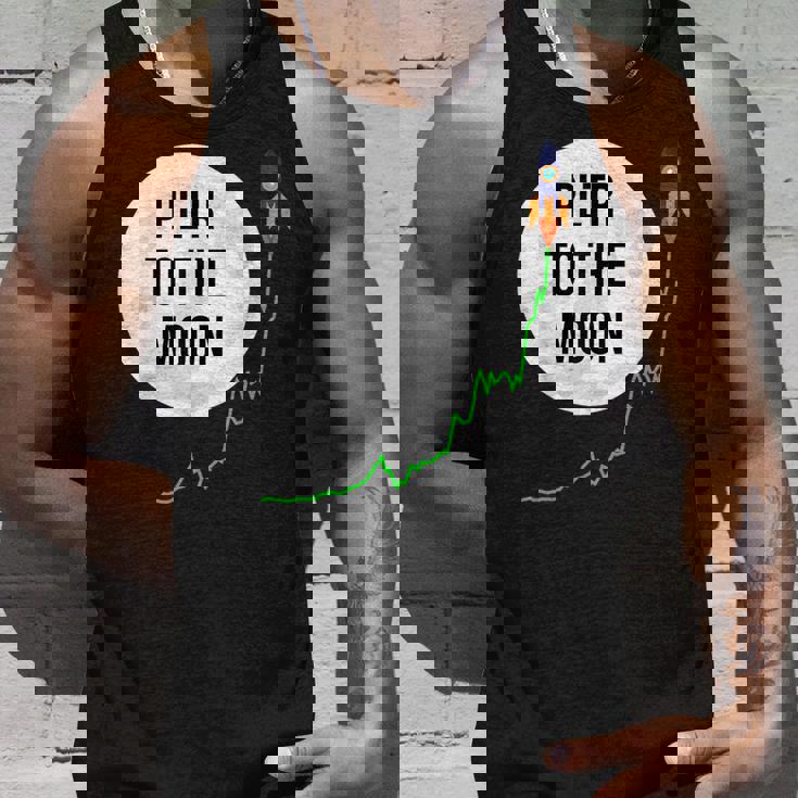 Pltr トゥザムーン株式ティッカー Wsb 面白いミーム タンクトップ 彼への贈り物