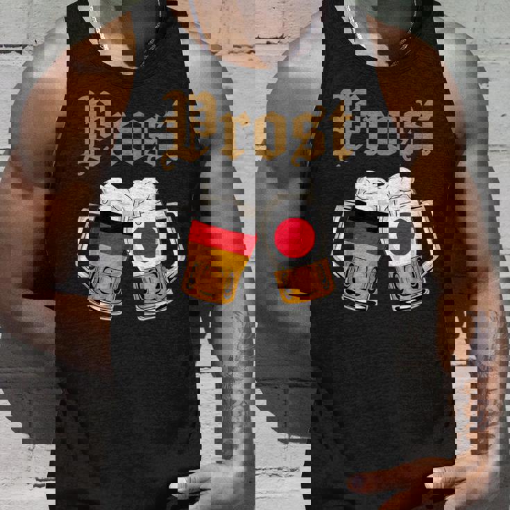 Prost ドイツ-日本オクトーバーフェストビールマグ 旗デザイン タンクトップ 彼への贈り物