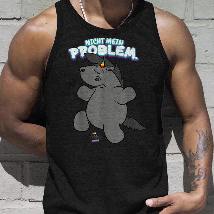 Pummeleinhorn Grummeleinhorn Nicht Mein Problem Fun Tank Top Geschenke für Ihn