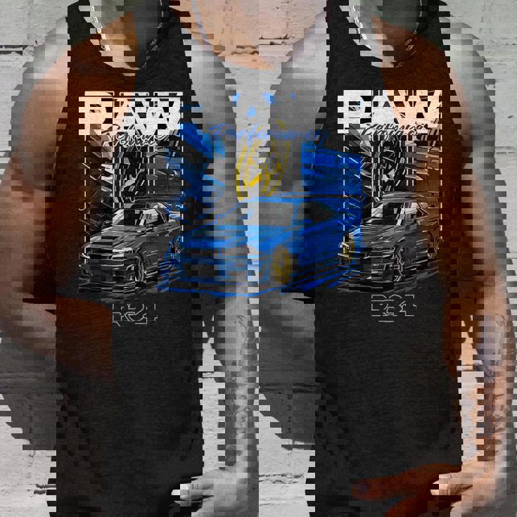 R34車 国産高性能車 ドリフトカー Gtr R34 タンクトップ 彼への贈り物