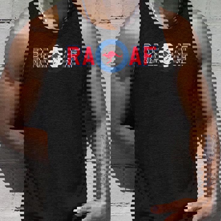 Raafロイヤルオーストラリア空軍ラウンドカンガルーオーストラリア タンクトップ 彼への贈り物