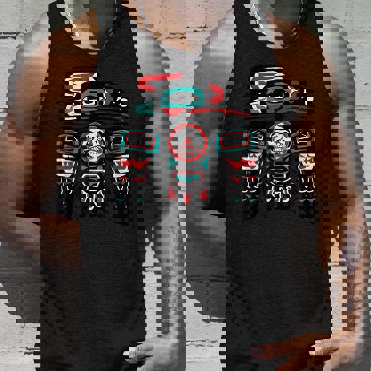 Raven ネイティブアメリカン プライド ハイダ トリンギット トーテム タンクトップ 彼への贈り物