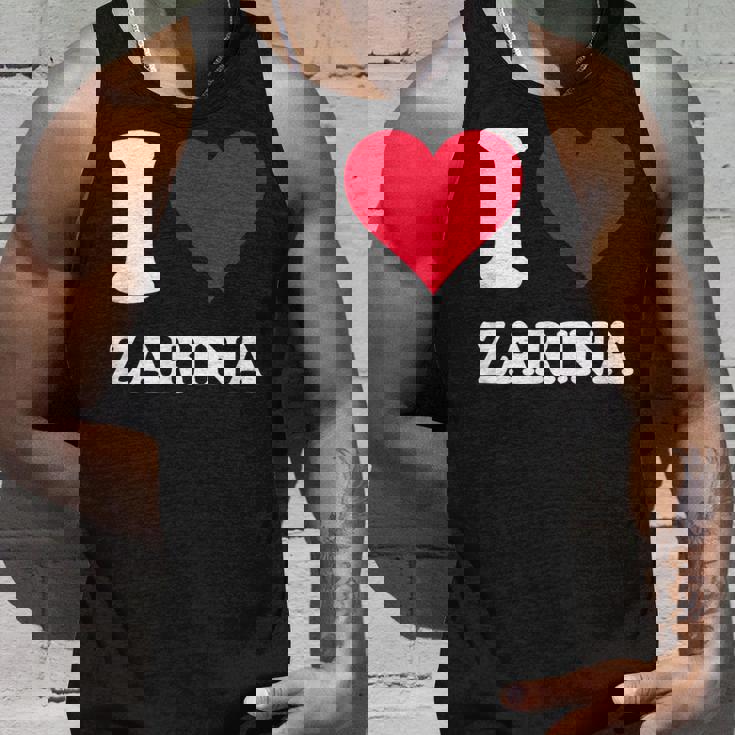 Red Heart I Love Zarina タンクトップ 彼への贈り物