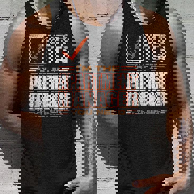 Retro Profession I'm The Apartment Manager タンクトップ 彼への贈り物