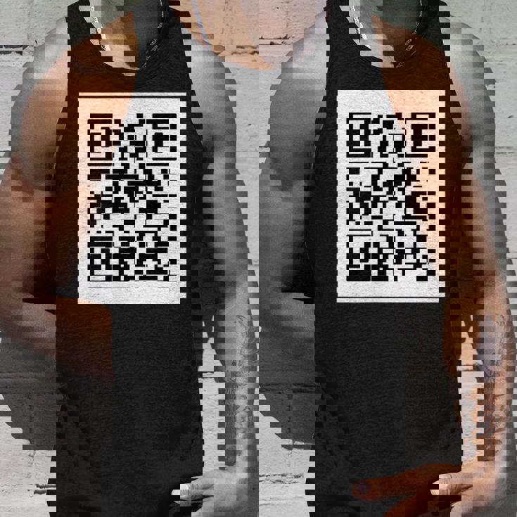 Rickroll Qrコードリンクミーム タンクトップ 彼への贈り物