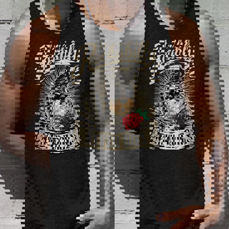 Rock N Roll Never Dies 愛犬家シュナウザー タンクトップ 彼への贈り物