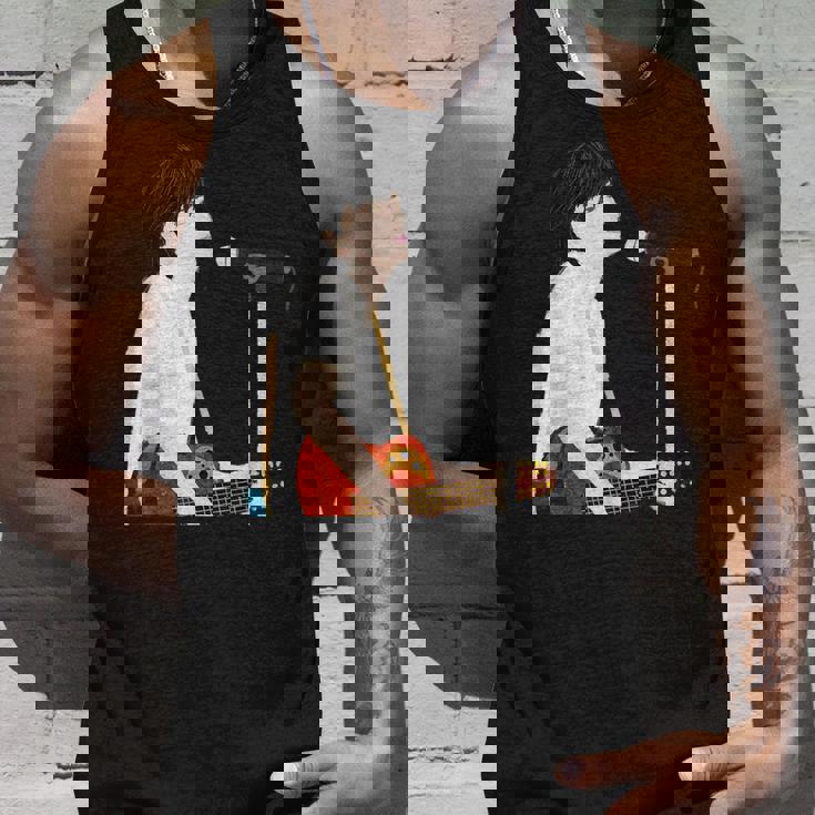 Rocker Old Rookie Original Illustration Bandman Rock タンクトップ 彼への贈り物