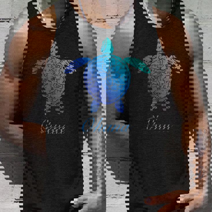 Save The Hawaii ウミガメ ハワイアン ブルー トライバル 亀 ホヌ タンクトップ 彼への贈り物