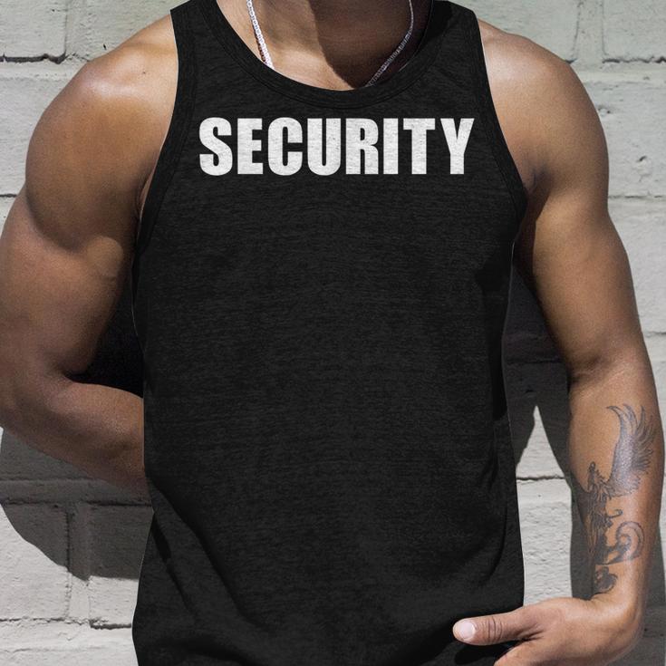 Security Officer セイフティースタッフ イベントユニフォーム フロント＆バック タンクトップ 彼への贈り物