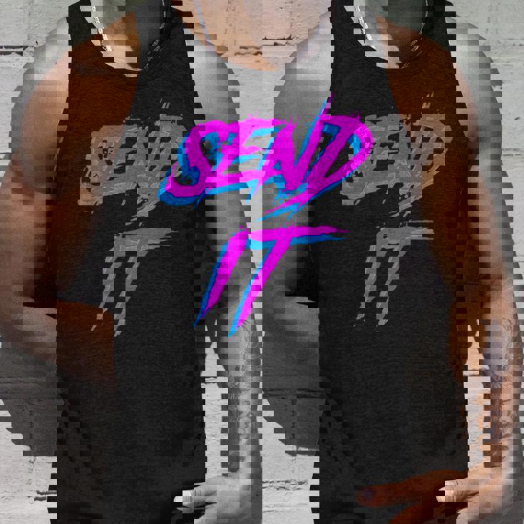 Send It Just Gotta スキー スノーボード Getendy モトクロス Moto タンクトップ 彼への贈り物