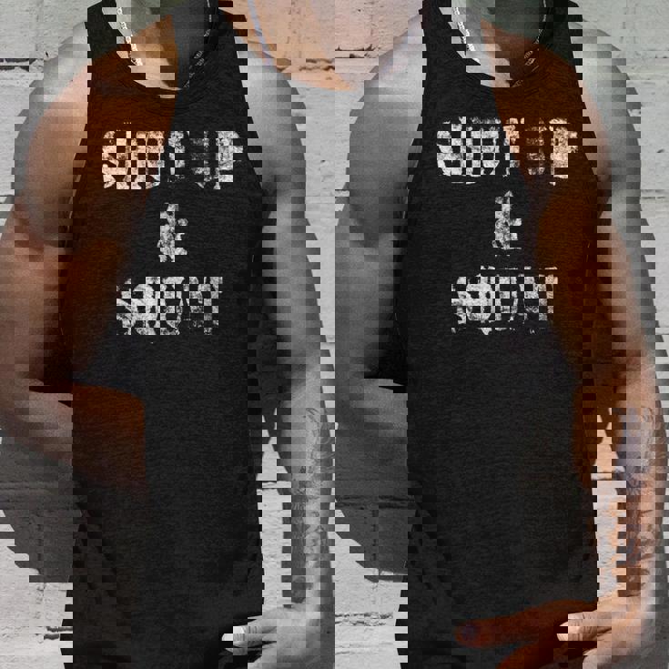 Shut Up Andquat Gym タンクトップ 彼への贈り物