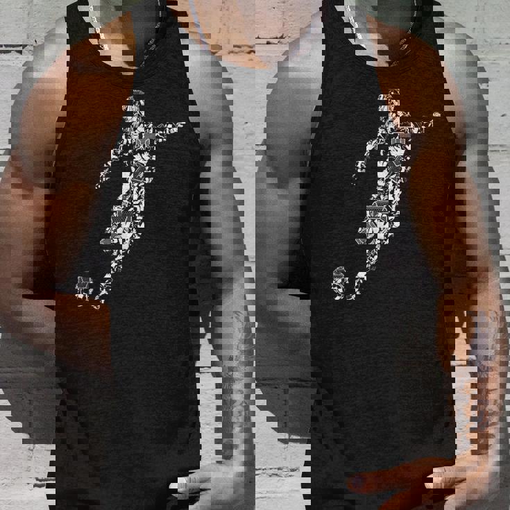 Soccer サッカー選手とのサッカー タンクトップ 彼への贈り物