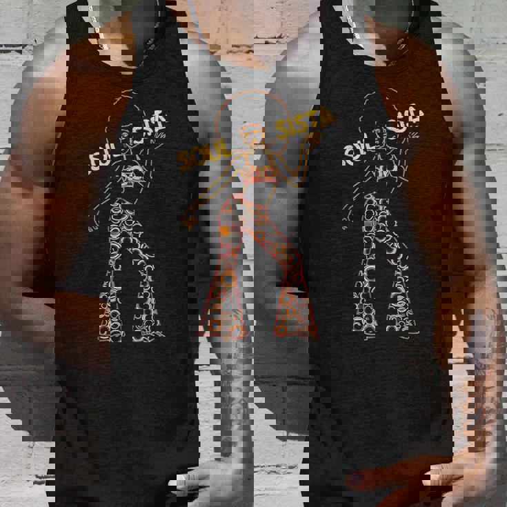 Soulista 70年代 ソウルミュージック レトロ ディスコ ブラック ファンク アフロガール タンクトップ 彼への贈り物