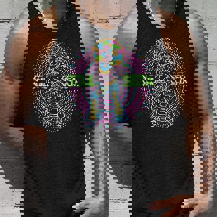 Soulista アフロ 70年代 ソウルミュージック レトロ ディスコ ブラック ファンク ラバーズ タンクトップ 彼への贈り物