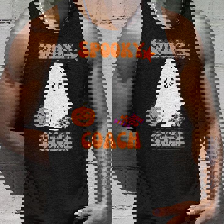 Spooky Ghost Dogs ハロウィンtシャツ コーチに最適 タンクトップ 彼への贈り物