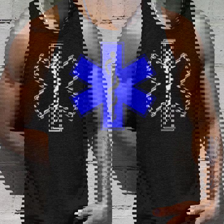 Star Of Life Rod Of Asclepius Emt Ems パラメディック メディック タンクトップ 彼への贈り物