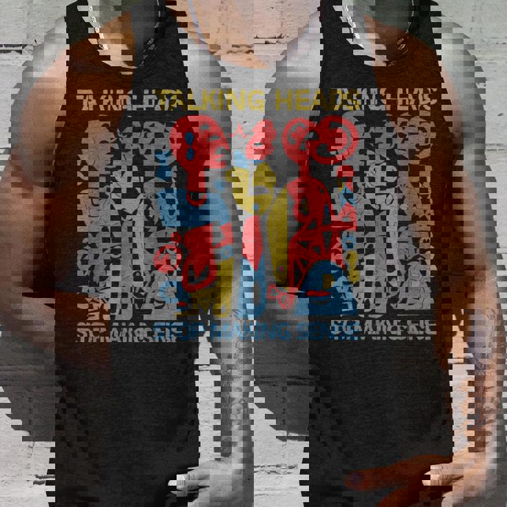 Stop Makingensee おしゃべりヘッド レトロ 面白いデザイン タンクトップ 彼への贈り物