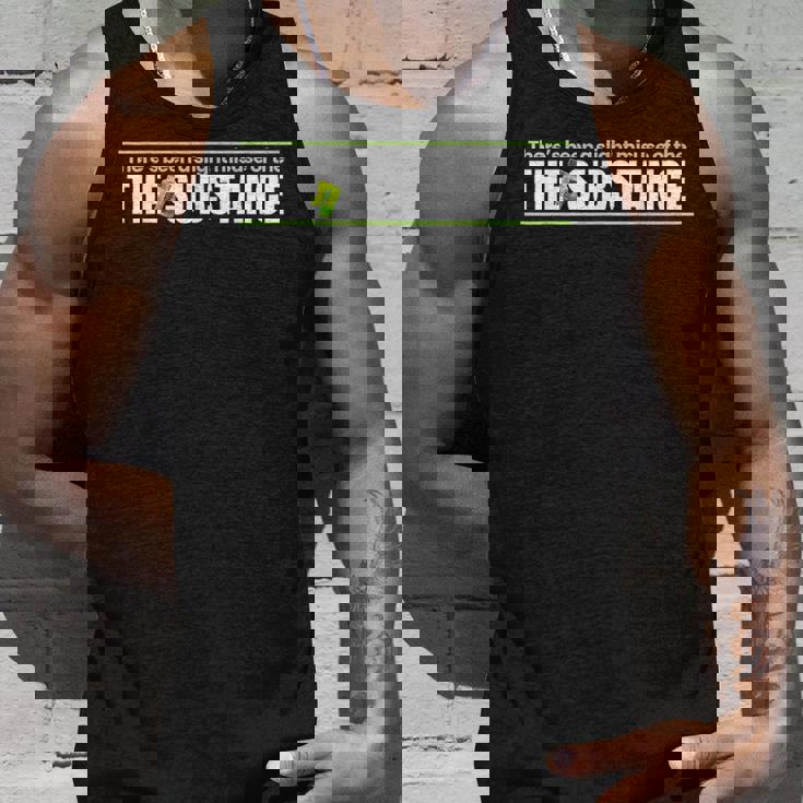 Substance のわずかな誤用がありました タンクトップ 彼への贈り物