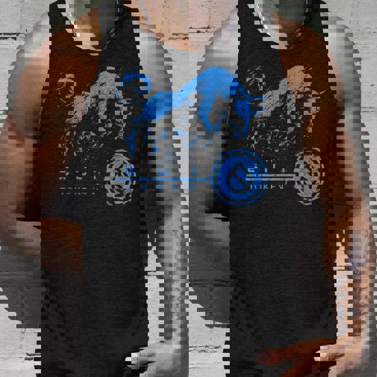 Suiコイン暗号ブルランhodlブロックチェーンで億万長者になる タンクトップ 彼への贈り物