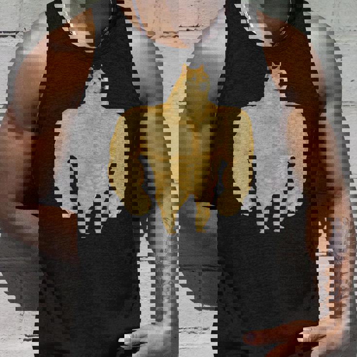 Swole Doge ミームギフトtシャツ タンクトップ 彼への贈り物