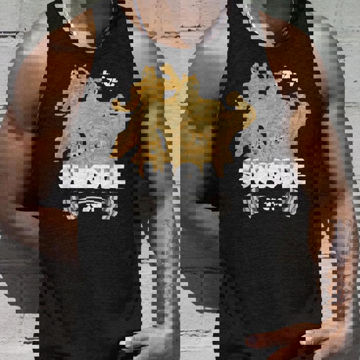 Swole Gymwole Doge Meme Buff Doge Meme タンクトップ 彼への贈り物