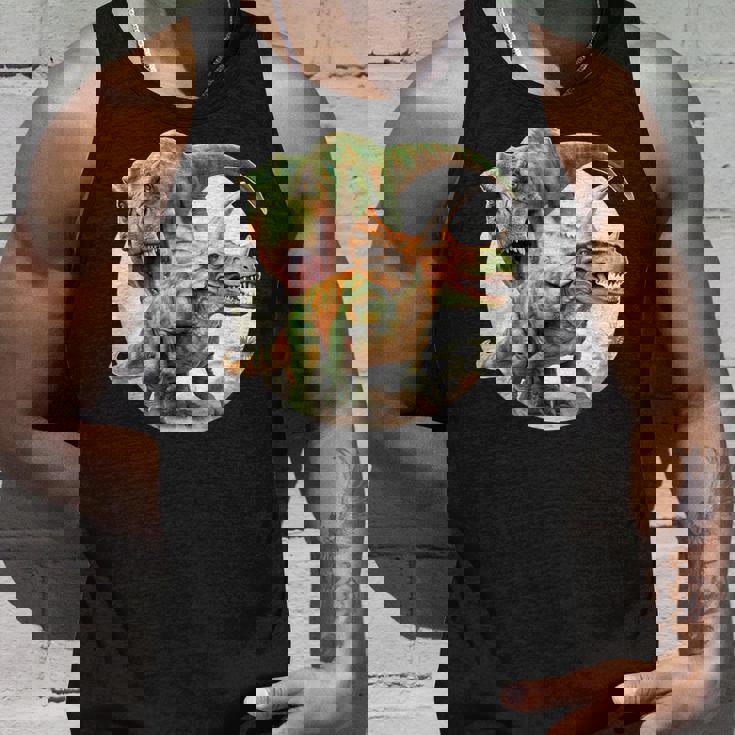 T-Rexs トリケラトプス・ファイティング タンクトップ 彼への贈り物