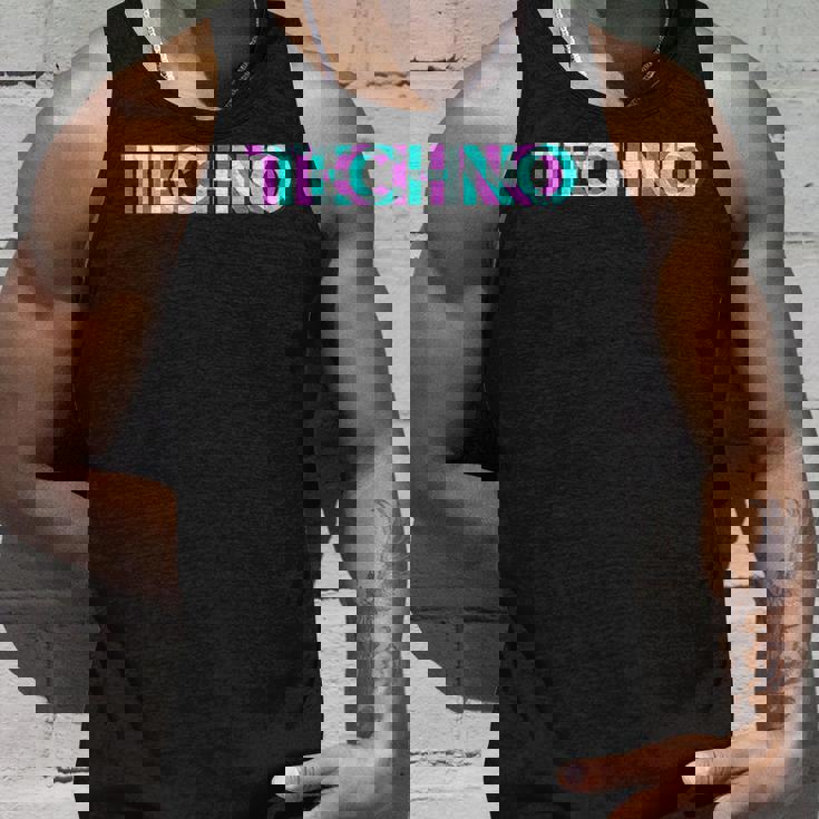 Techno Edm Music Rave Party Raver Dj テクノハウス タンクトップ 彼への贈り物