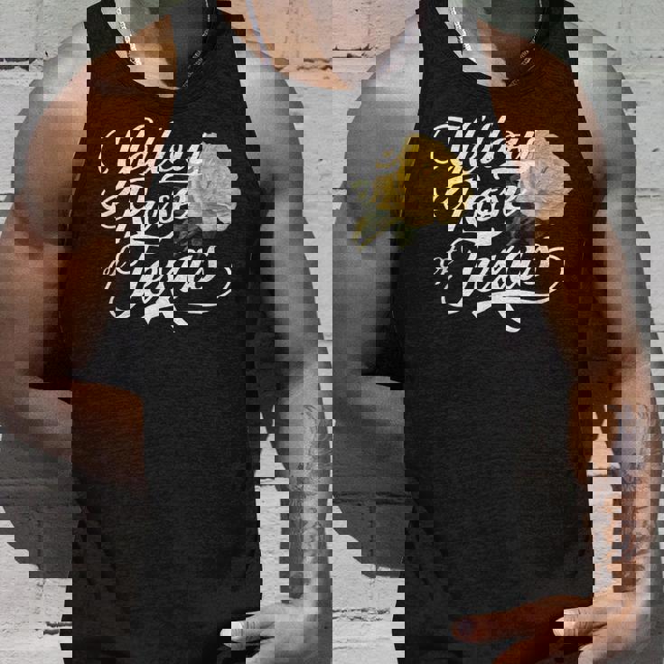 Texasイエローローズイエローローズ タンクトップ 彼への贈り物