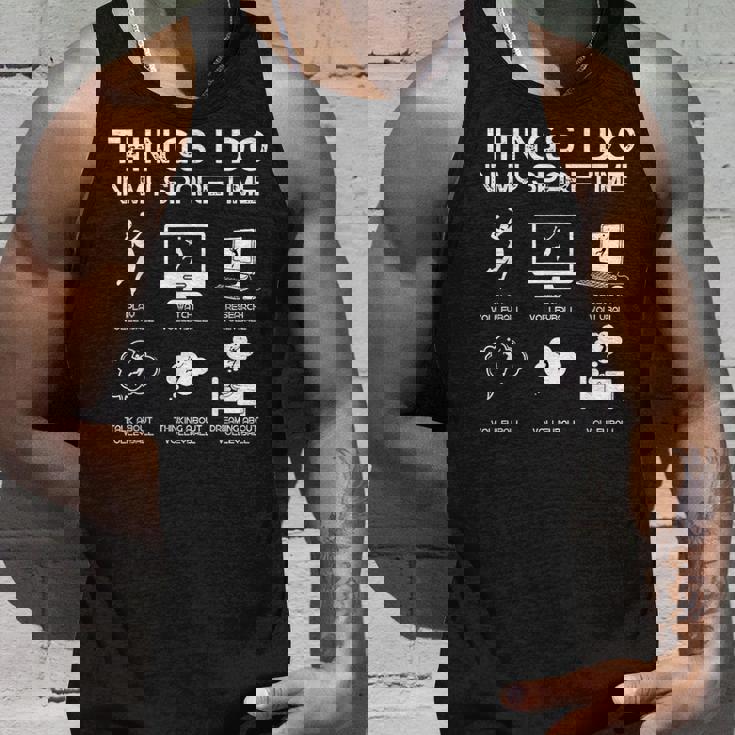 Things I Do In Mypare Time 面白いバレーボール愛好家 タンクトップ 彼への贈り物